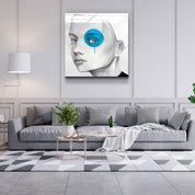 ・"Blue Eye"・Glass Wall Art - ArtDesigna Glass Printing Wall Art