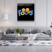 ・"Don't Lose Focus"・Glass Wall Art - ArtDesigna Glass Printing Wall Art