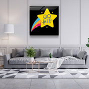 ・"Go For It"・Glass Wall Art - ArtDesigna Glass Printing Wall Art