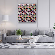 ・"Latino Skulls V2"・Glass Wall Art - ArtDesigna Glass Printing Wall Art