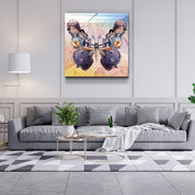 ・"Butterfly NYC"・Designers Collection Glass Wall Art - ArtDesigna Glass Printing Wall Art
