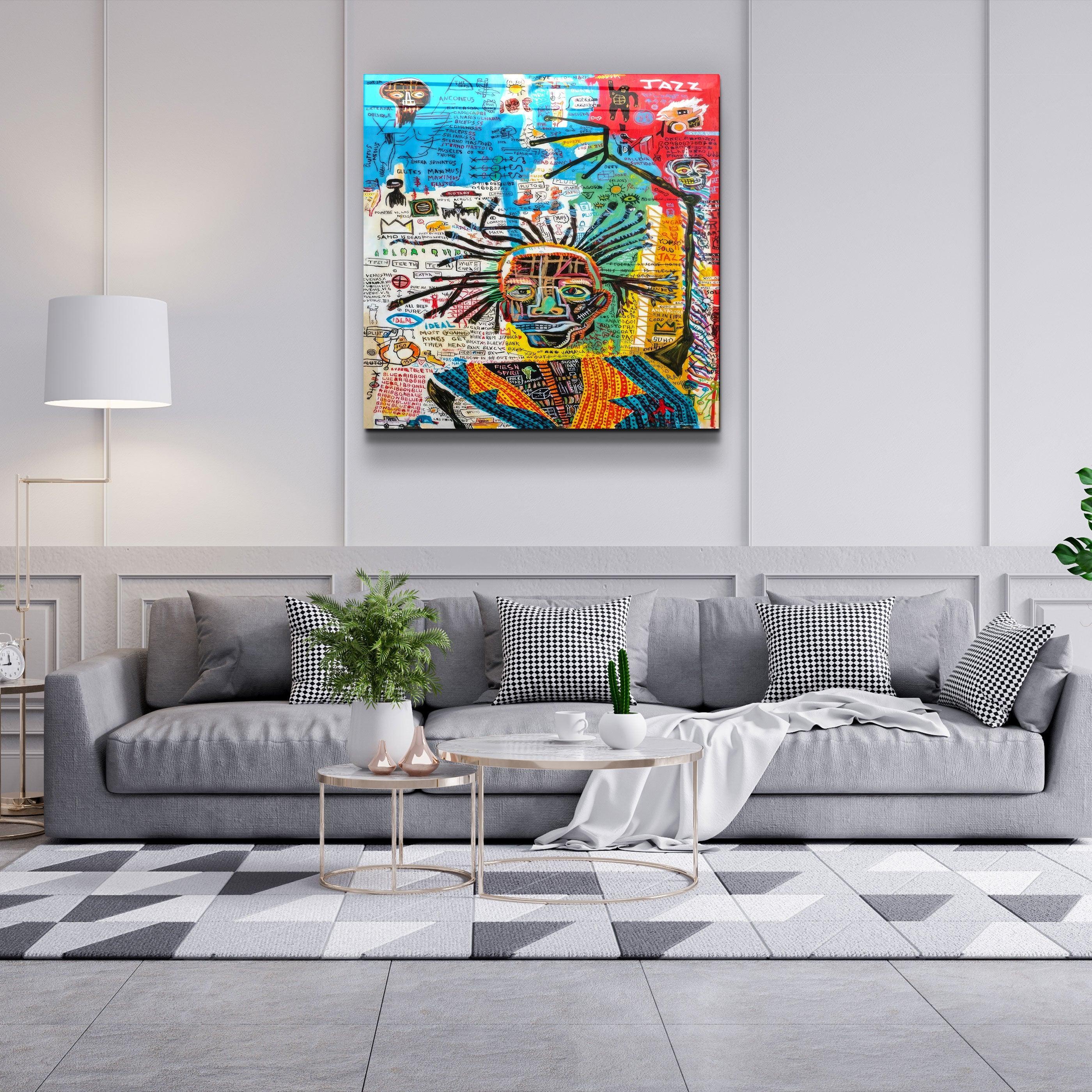 ."Abstract Weird". Designer's Collection Glass Wall Art - ArtDesigna Glass Printing Wall Art