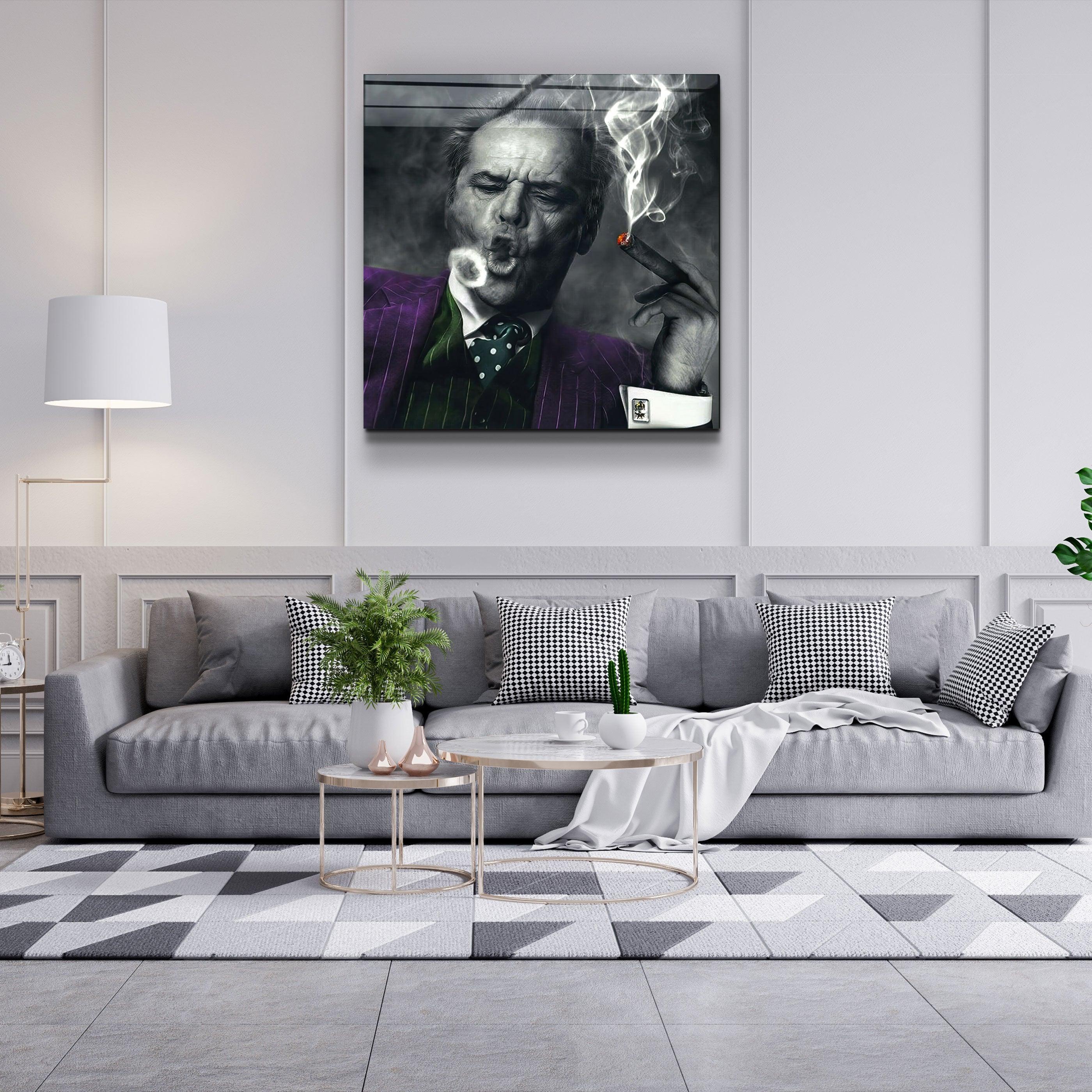 ."Jack in Joker Suits". Designer's Collection Glass Wall Art - ArtDesigna Glass Printing Wall Art