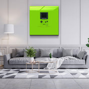 ."GameBoy". Designer's Collection Glass Wall Art - ArtDesigna Glass Printing Wall Art