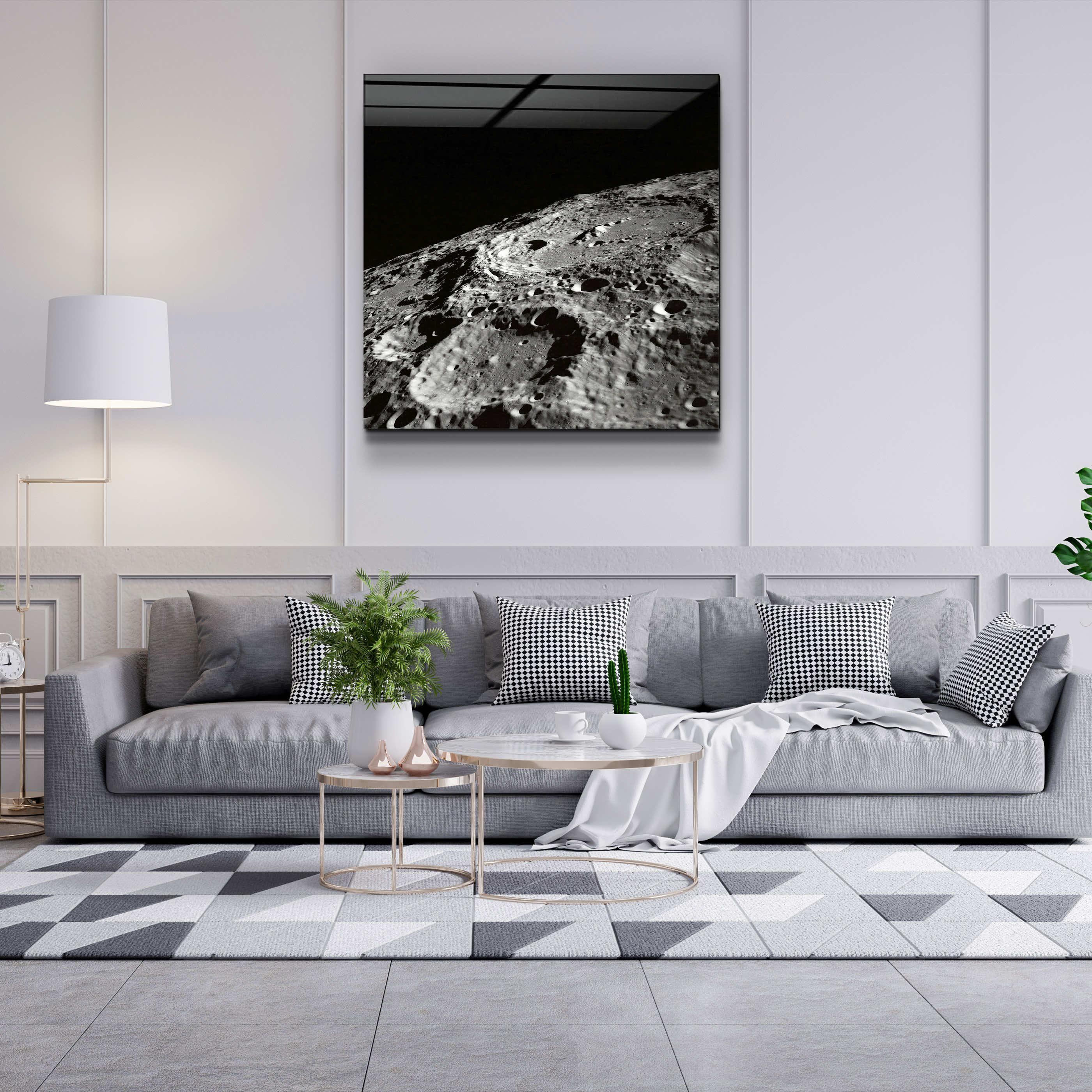 ."On the Moon". Designer's Collection Glass Wall Art - ArtDesigna Glass Printing Wall Art