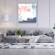 ."Pastel Patterns V3". Designer's Collection Glass Wall Art - ArtDesigna Glass Printing Wall Art