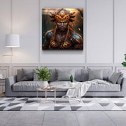 ."Warriors 3". Secret World Collection Glass Wall Art - ArtDesigna Glass Printing Wall Art
