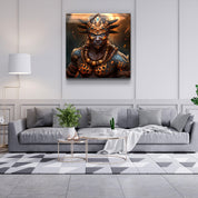 ."Warriors 2". Secret World Collection Glass Wall Art - ArtDesigna Glass Printing Wall Art