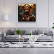 ."Warriors 1". Secret World Collection Glass Wall Art - ArtDesigna Glass Printing Wall Art