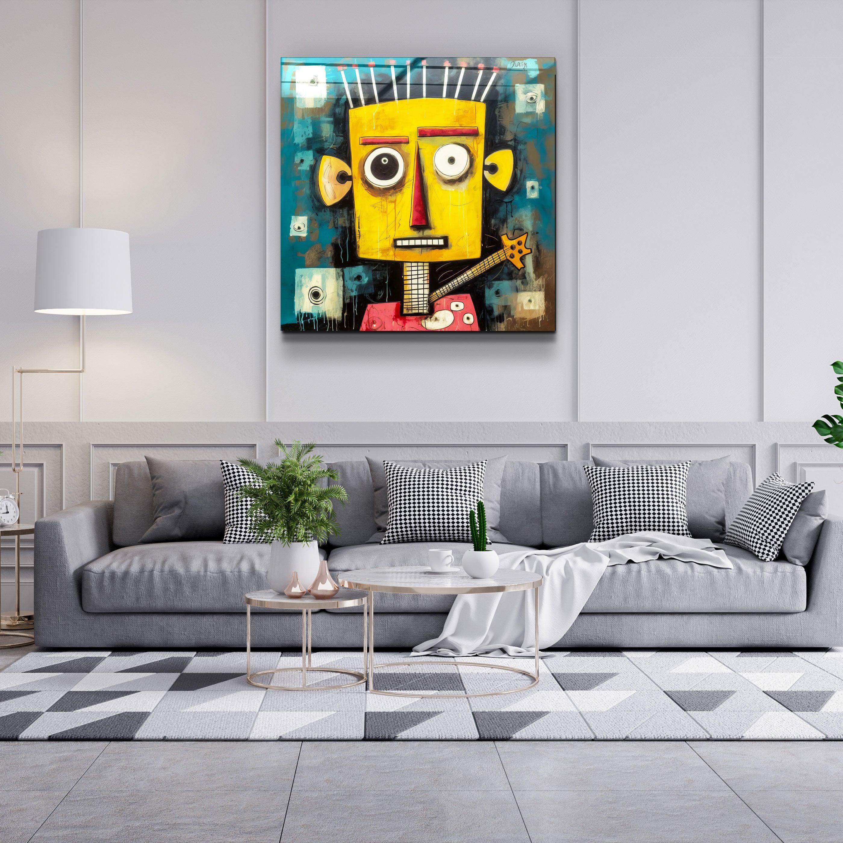 ."Rocker". Designer's Collection Glass Wall Art - ArtDesigna Glass Printing Wall Art