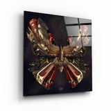 Butterfly London | Glass Wall Art