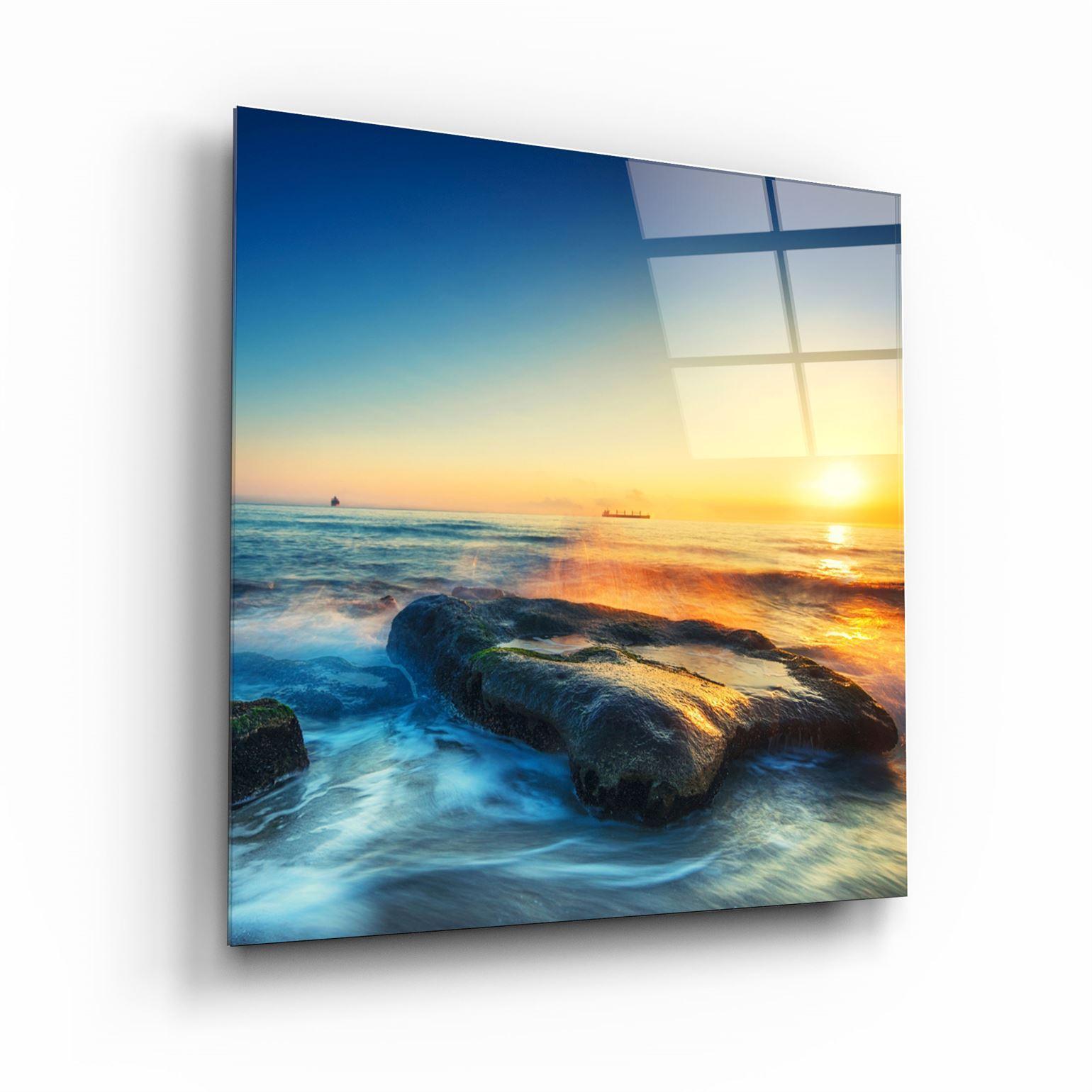・"Sunset"・Glass Wall Art - ArtDesigna Glass Printing Wall Art