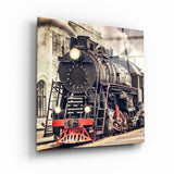 Train | Glass Wall Art