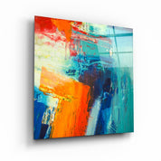 ・"Honeycomb"・Glass Wall Art - ArtDesigna Glass Printing Wall Art