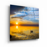 ・"Sunset"・Glass Wall Art - ArtDesigna Glass Printing Wall Art