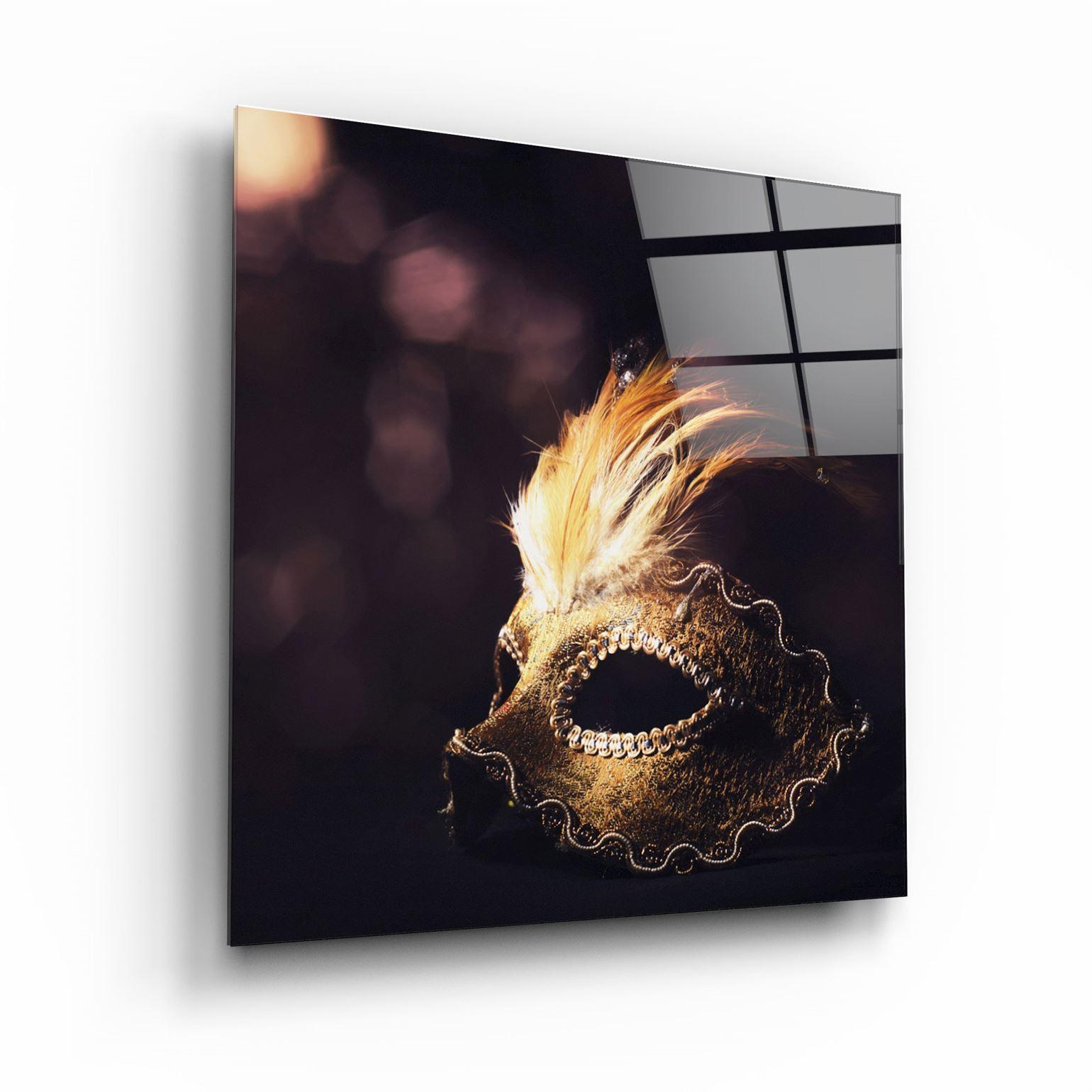 ・"Ball Mask"・Glass Wall Art - ArtDesigna Glass Printing Wall Art