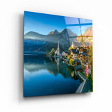 ・"Hallstatt"・Glass Wall Art