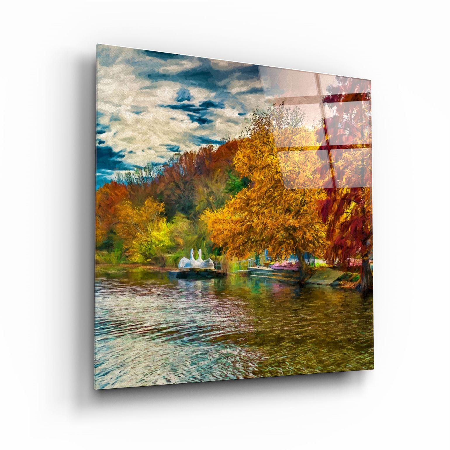 ・"Lake"・Glass Wall Art - ArtDesigna Glass Printing Wall Art