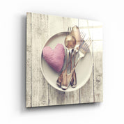 ・"Heart"・Glass Wall Art - ArtDesigna Glass Printing Wall Art