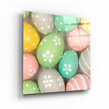 Eggs | Glass Wall Art