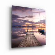 ・"Quay"・Glass Wall Art - ArtDesigna Glass Printing Wall Art
