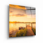 ・"Quay"・Glass Wall Art - ArtDesigna Glass Printing Wall Art
