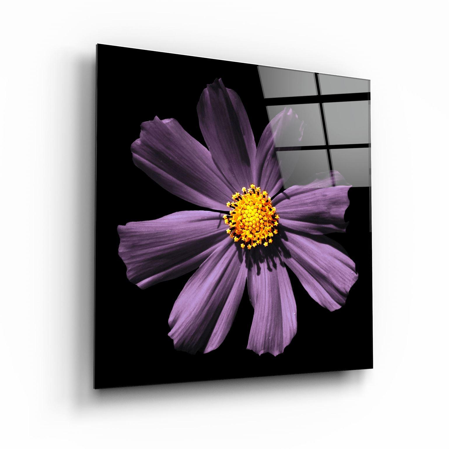 ・"Pink flower"・Glass Wall Art - ArtDesigna Glass Printing Wall Art