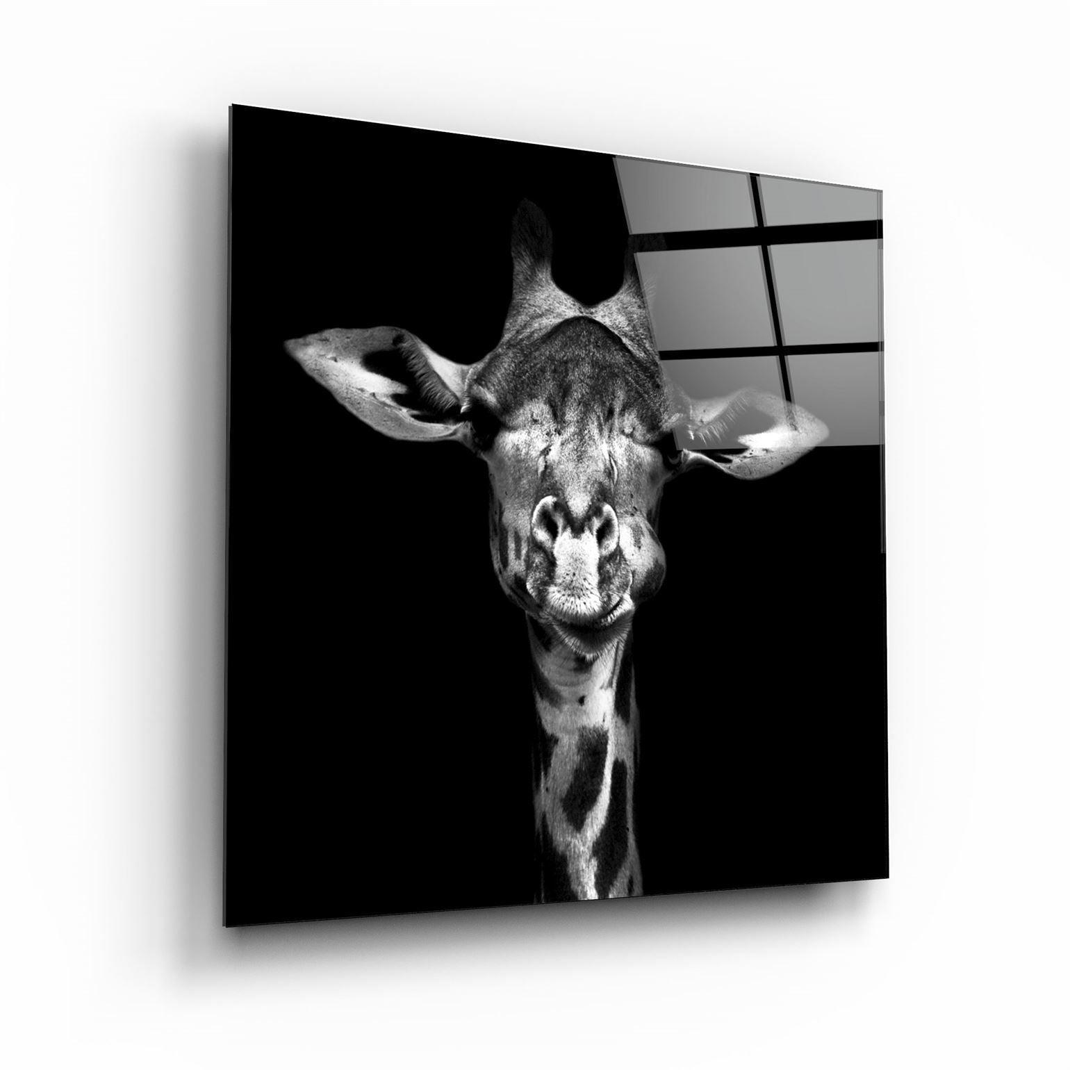 ・"Giraffe"・Glass Wall Art - ArtDesigna Glass Printing Wall Art