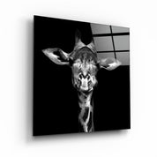 ・"Giraffe"・Glass Wall Art - ArtDesigna Glass Printing Wall Art