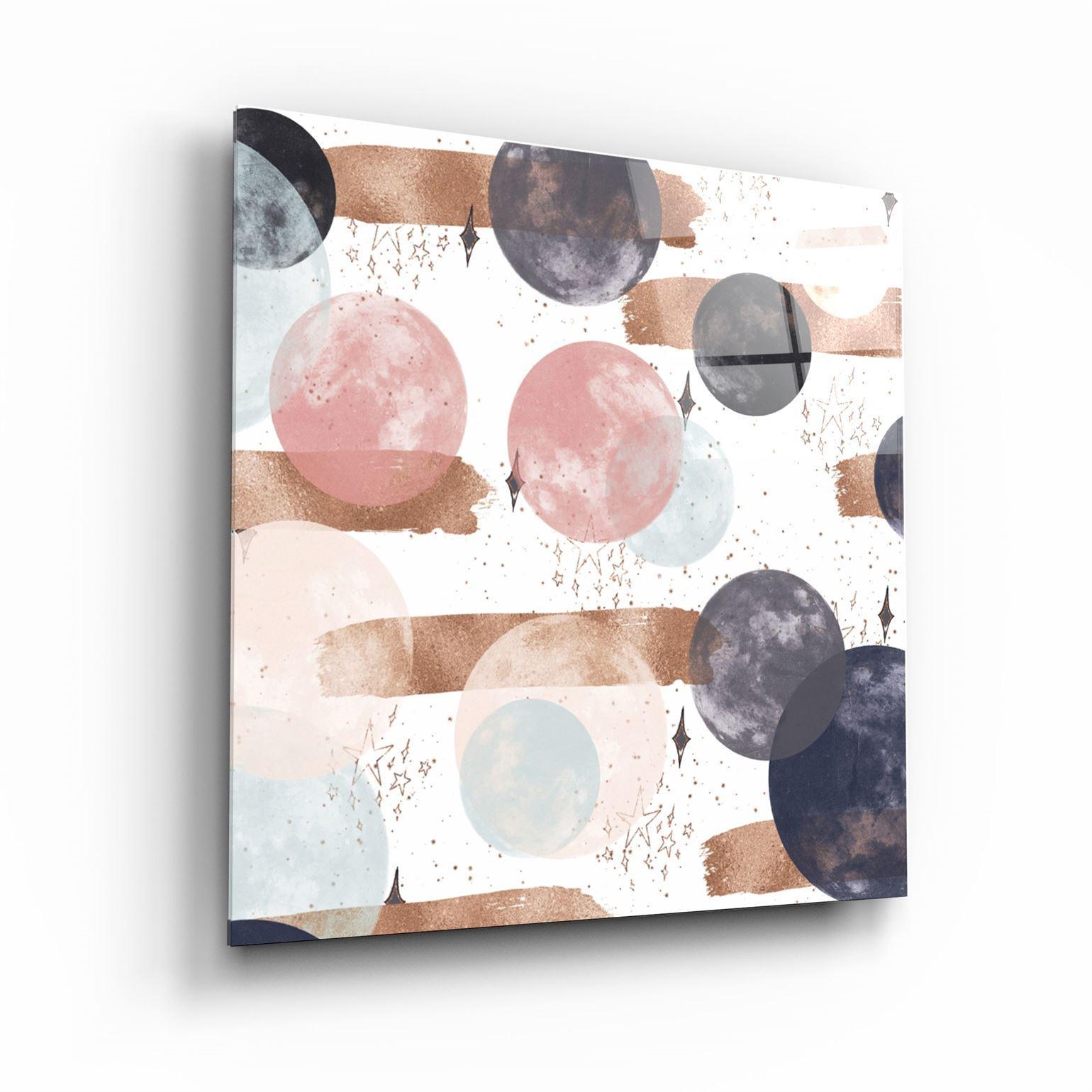 ."Pastel Abstract 2". Glass Wall Art - ArtDesigna Glass Printing Wall Art