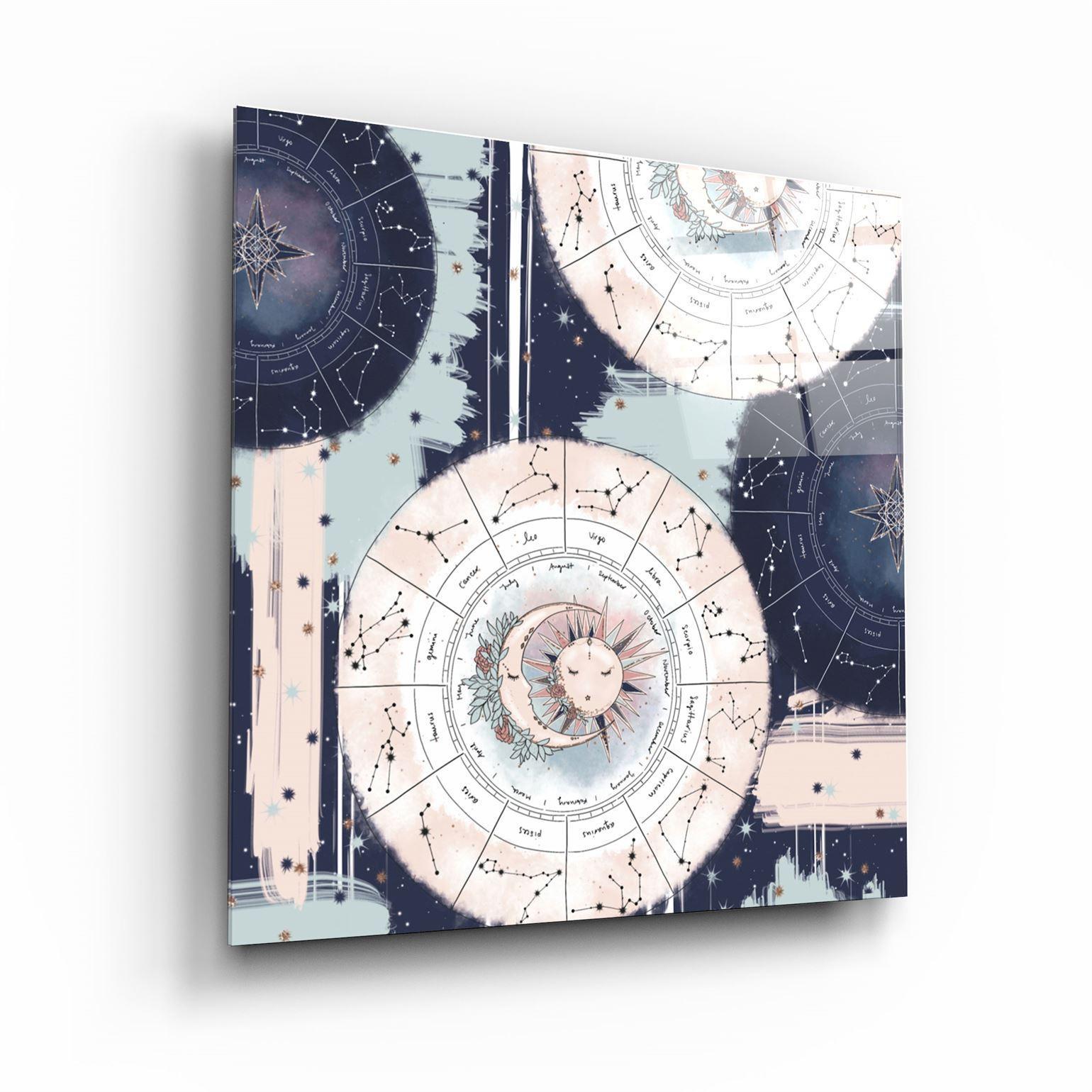 ."Pastel Abstract 7". Glass Wall Art - ArtDesigna Glass Printing Wall Art