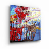 Strange | Glass Wall Art