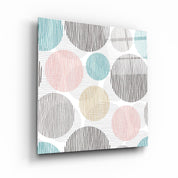 ・"Dots"・Glass Wall Art - ArtDesigna Glass Printing Wall Art