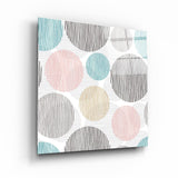 Dots | Glass Wall Art