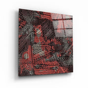・"Abstract Patterns"・Glass Wall Art - ArtDesigna Glass Printing Wall Art