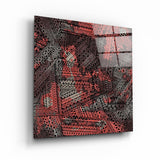 Abstract Patterns | Glass Wall Art