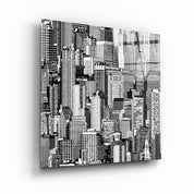 ・"Apartments"・Glass Wall Art - ArtDesigna Glass Printing Wall Art