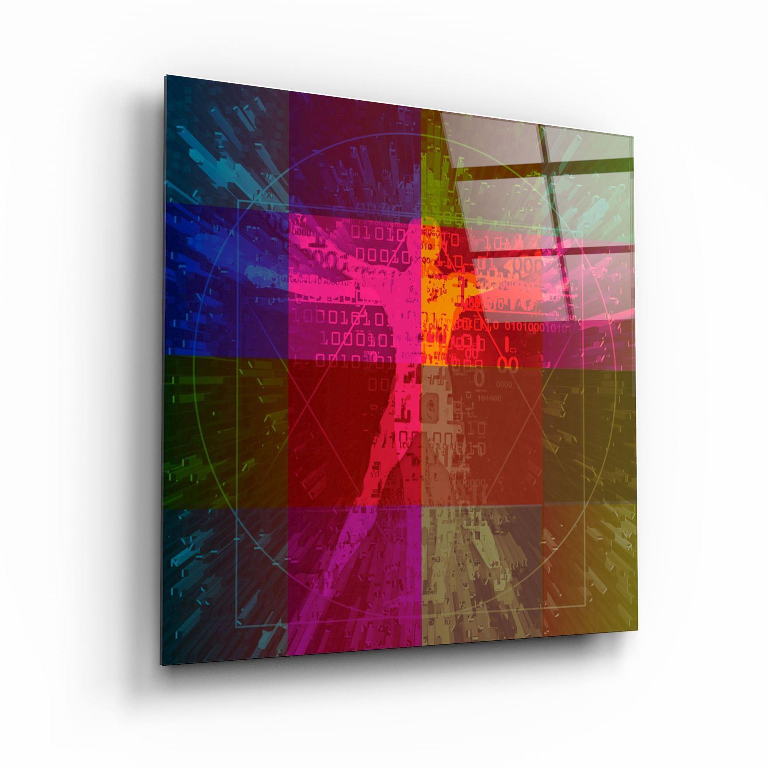 ・"Absctract Colors"・Glass Wall Art - ArtDesigna Glass Printing Wall Art