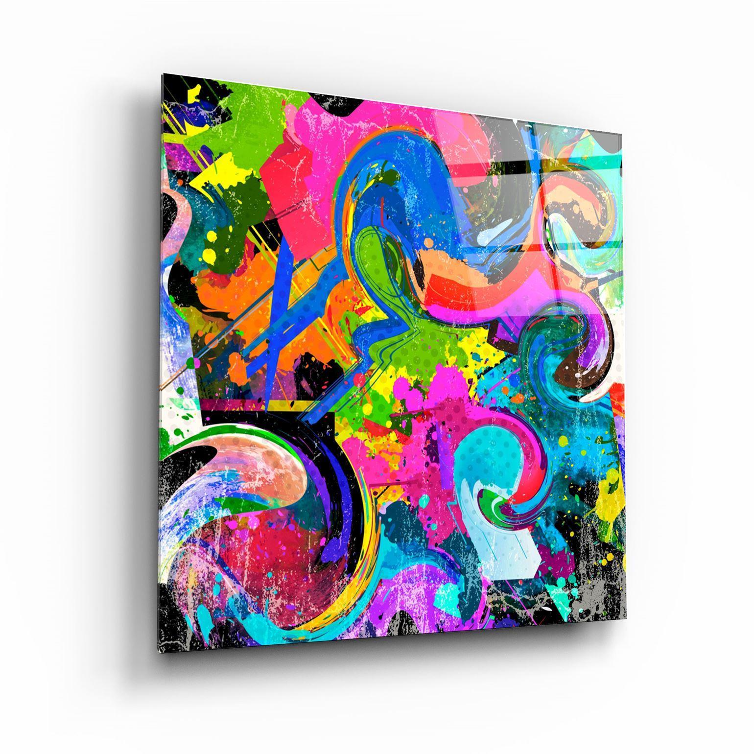 ・"Color Mix"・Glass Wall Art - ArtDesigna Glass Printing Wall Art