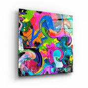 ・"Color Mix"・Glass Wall Art - ArtDesigna Glass Printing Wall Art