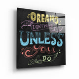 ・"Motto"・Glass Wall Art