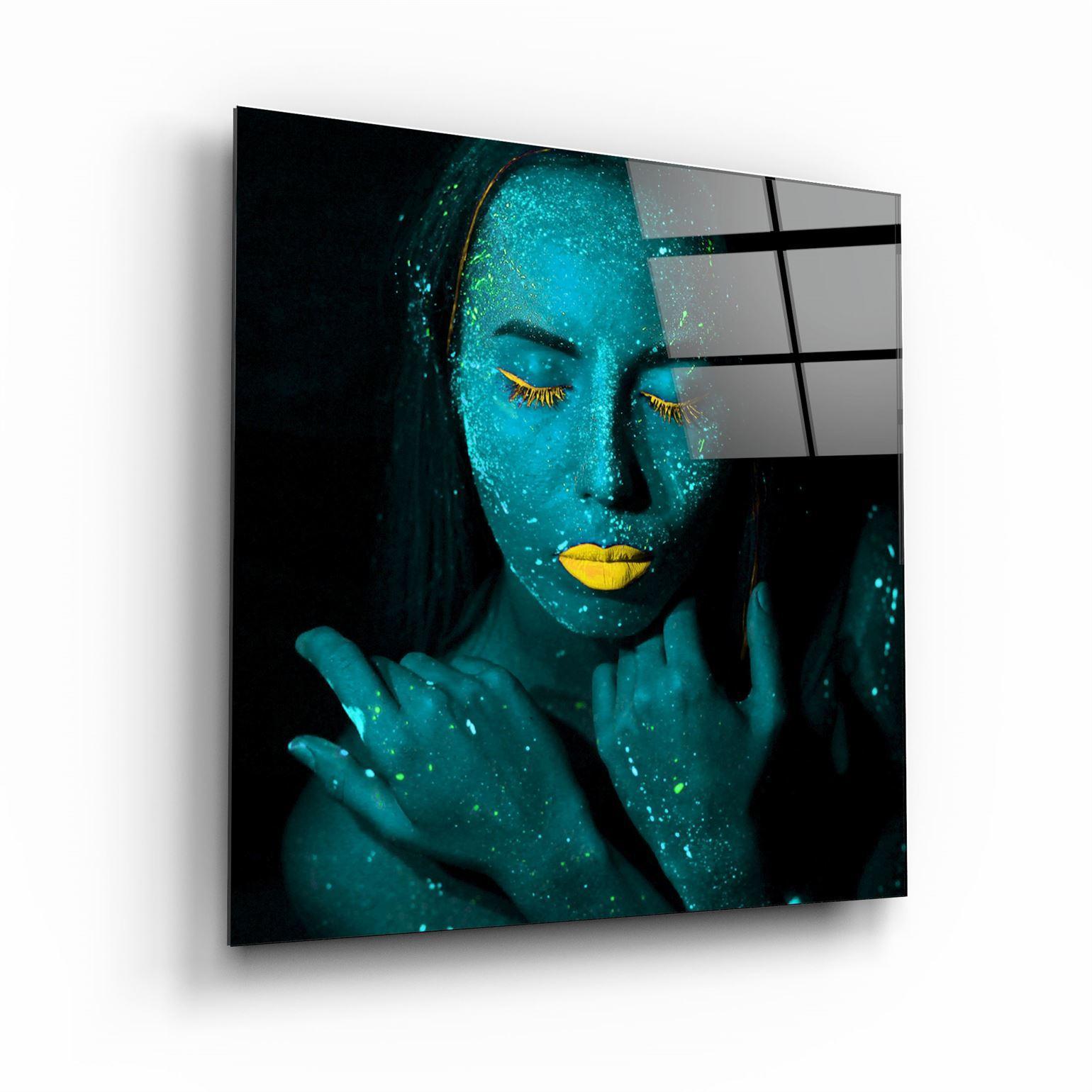 ・"Dreamer Green"・Glass Wall Art - ArtDesigna Glass Printing Wall Art