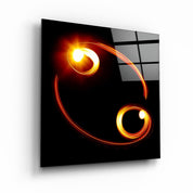 ."Cancer Zodiac Symbol". Glass Wall Art - ArtDesigna Glass Printing Wall Art