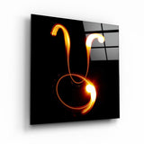 ."Taurus Zodiac Symbol". Glass Wall Art