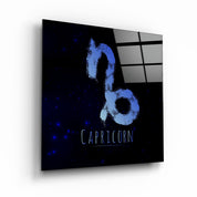 ."Zodiac V2 - Capricorn". Glass Wall Art - ArtDesigna Glass Printing Wall Art