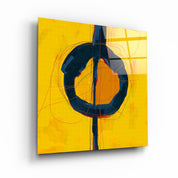 ・"Abstract Shape V2"・Glass Wall Art - ArtDesigna Glass Printing Wall Art
