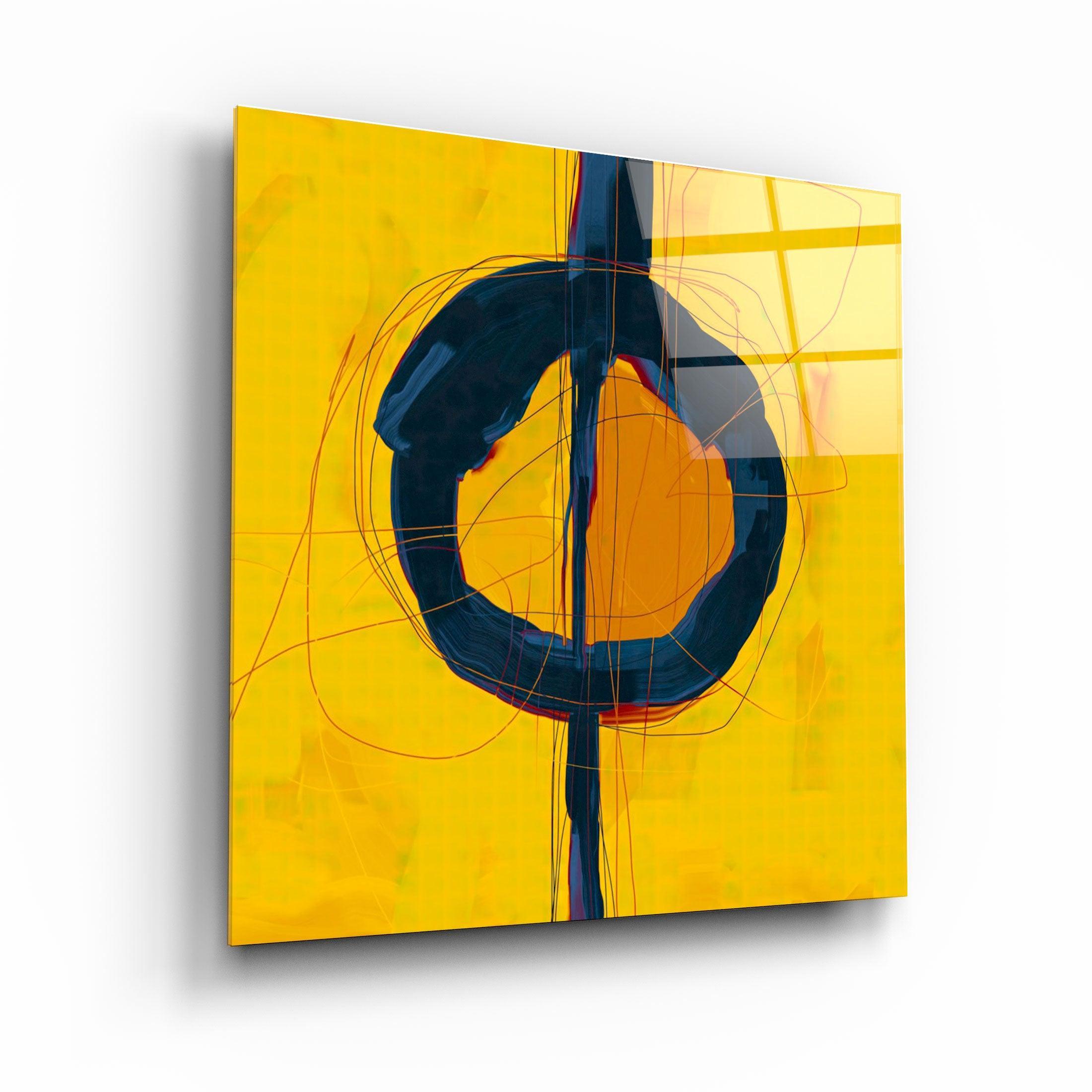 ・"Abstract Shape V2"・Glass Wall Art - ArtDesigna Glass Printing Wall Art