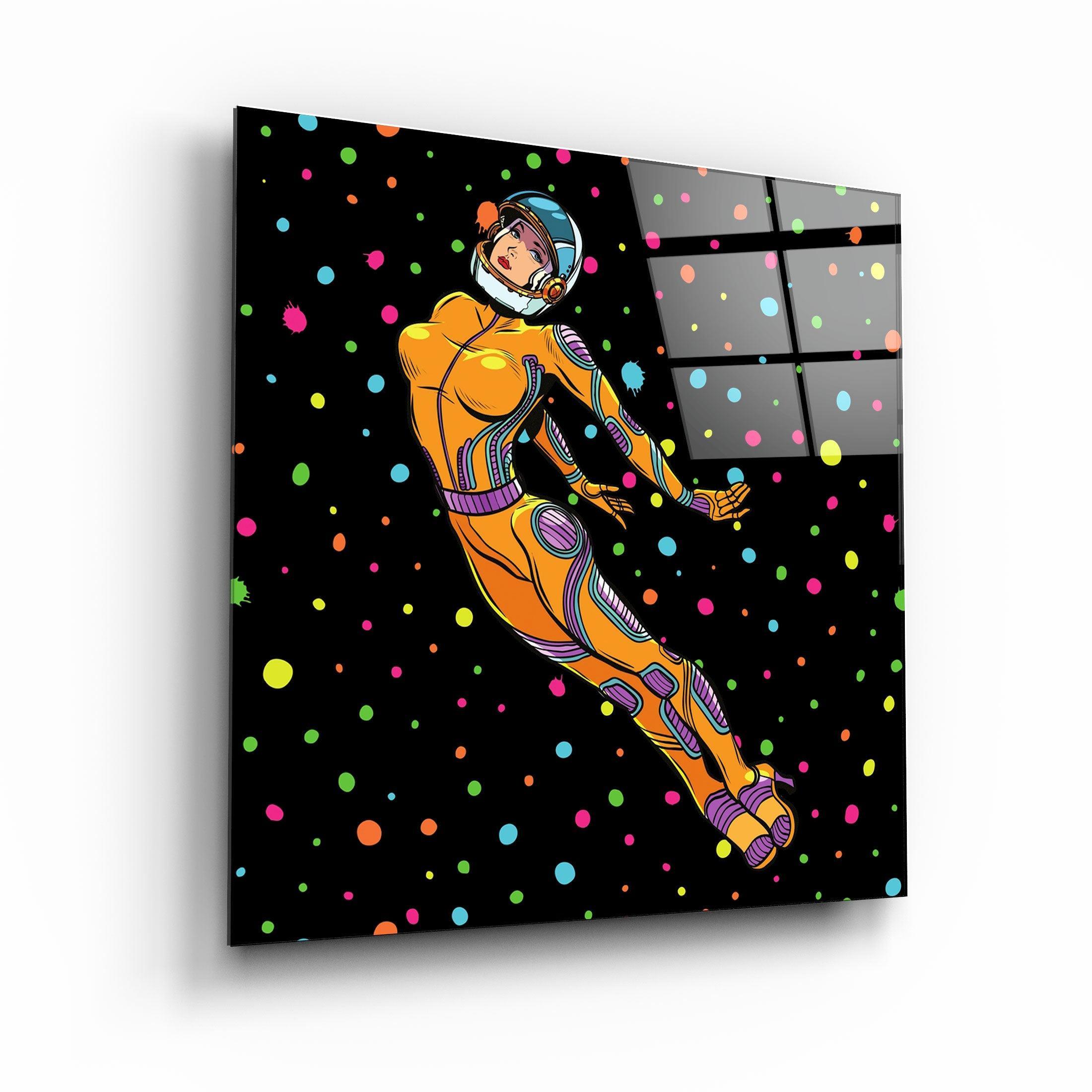 ・"Flying Inside Bubbles"・Glass Wall Art - ArtDesigna Glass Printing Wall Art