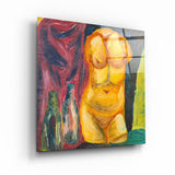 The Body 2 | Hand-Drawn Image - Glass Wall Art