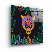 ・"Animal Republic-Puma"・Designers Collection Glass Wall Art - ArtDesigna Glass Printing Wall Art